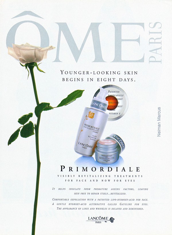 花語經典 一枝花如何成就化妝品廣告的不朽傳奇